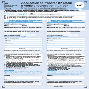 d1 form dvla