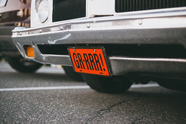 crypto license plate